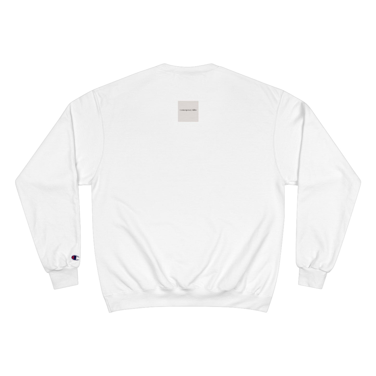 Champion Sweatshirt with Contemporary Saints Logo