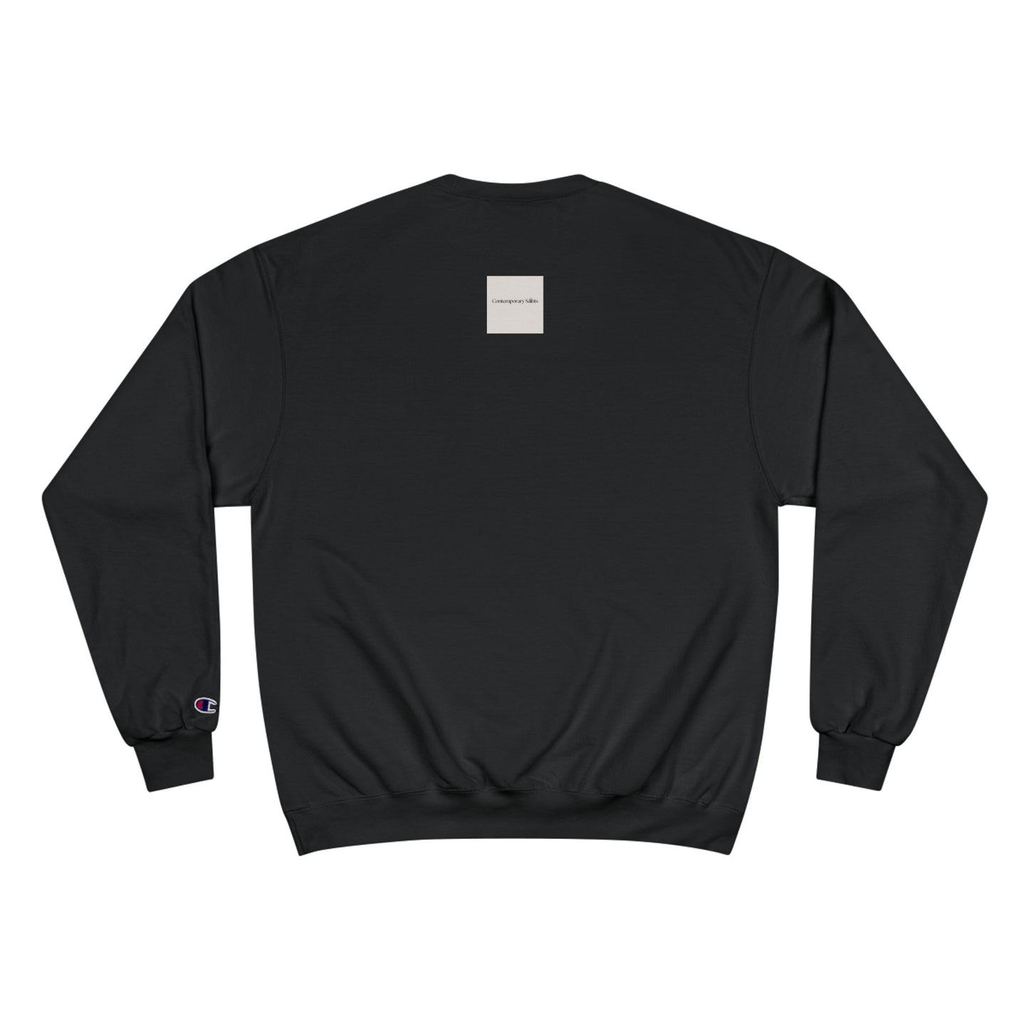 Champion Sweatshirt with Contemporary Saints Logo