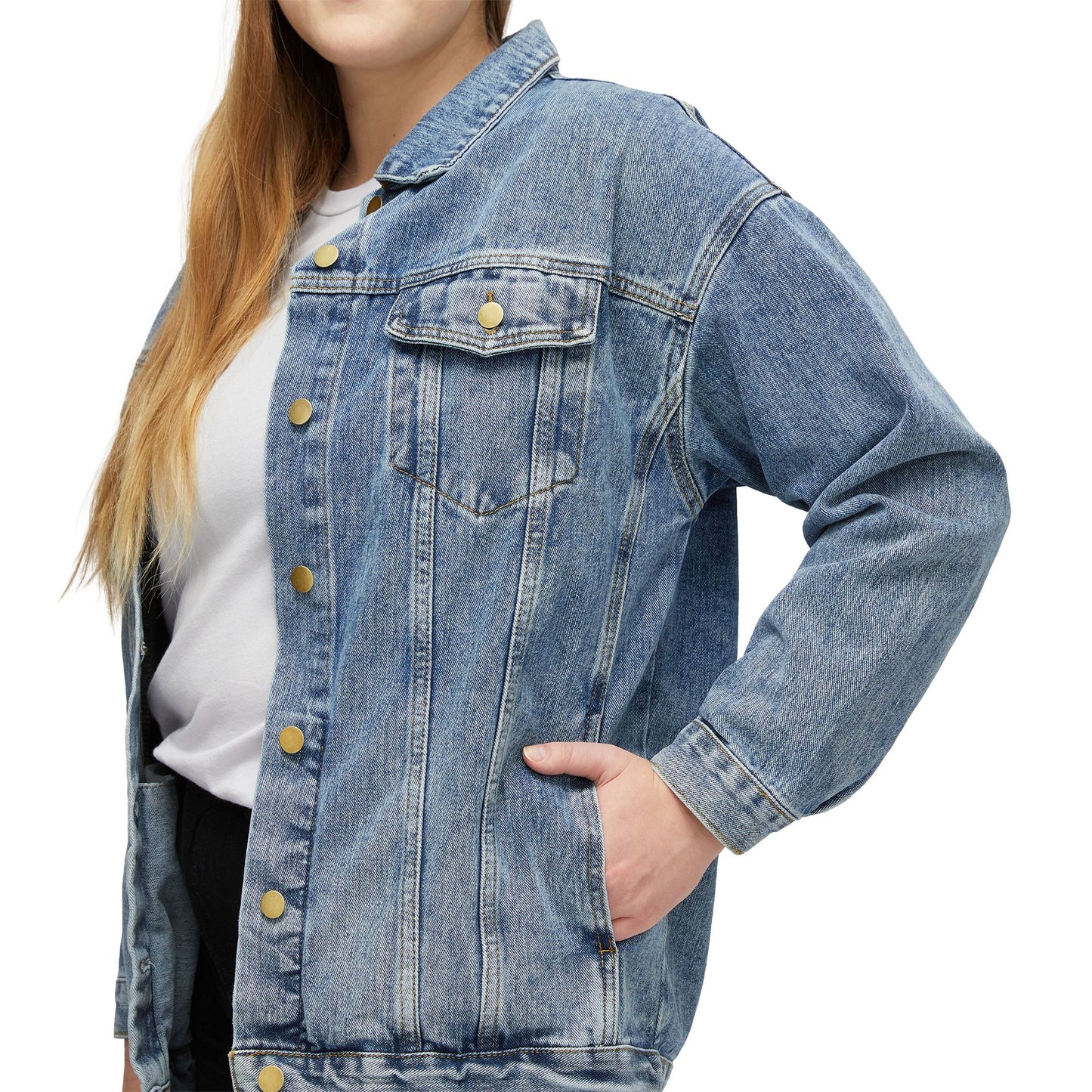 Sacred Heart Denim Jacket