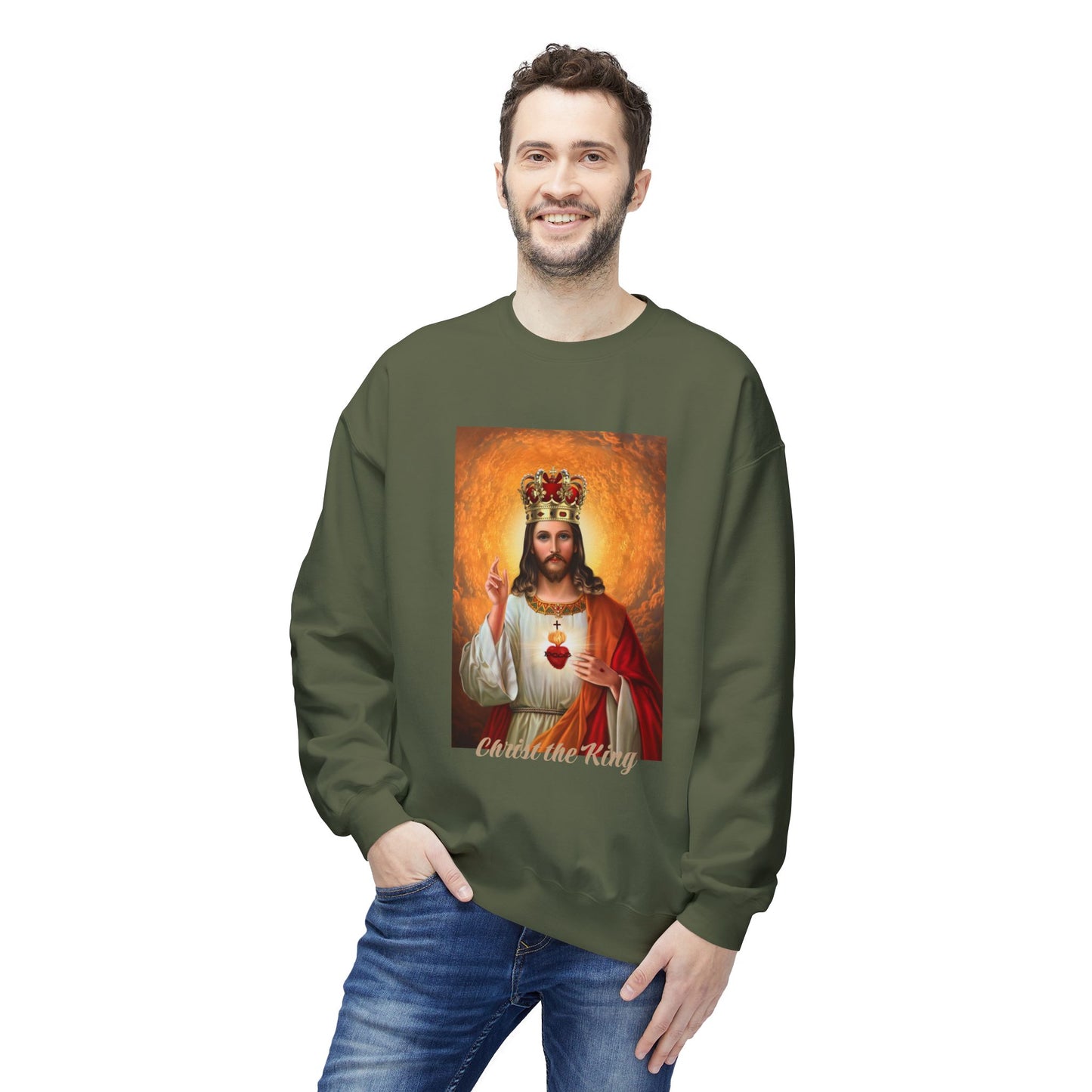 Jesus Sacred Heart Sweatshirt