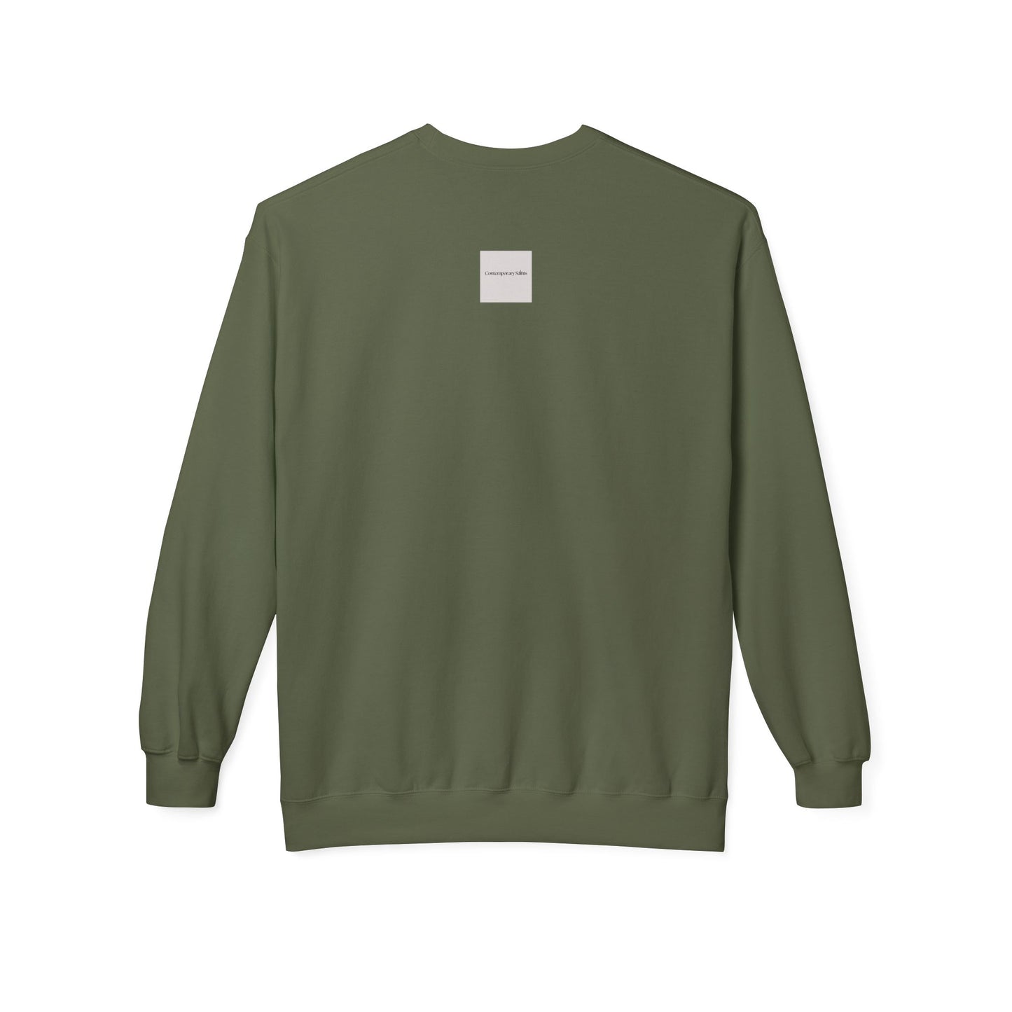 Minimalist Contemporary Saints Logo Sweatshirt
