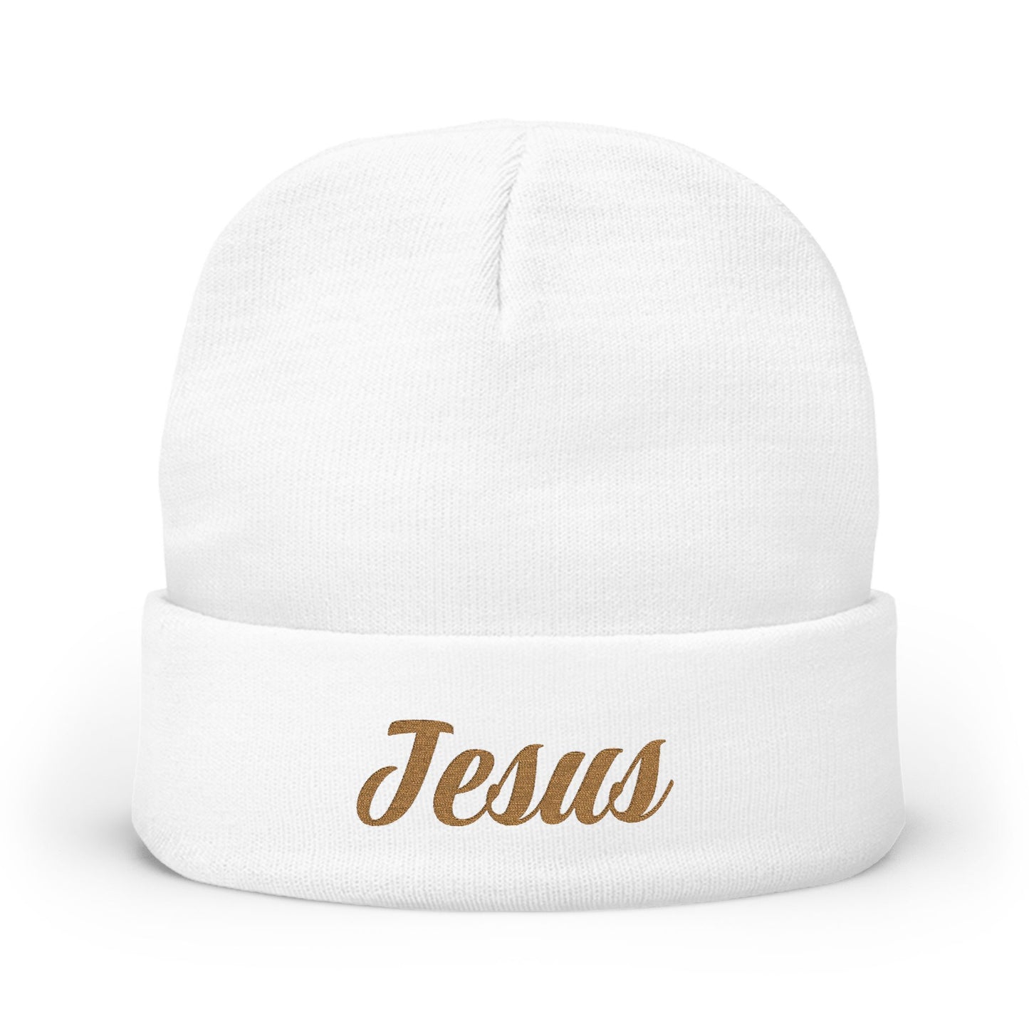 Jesus Embroidered Beanie