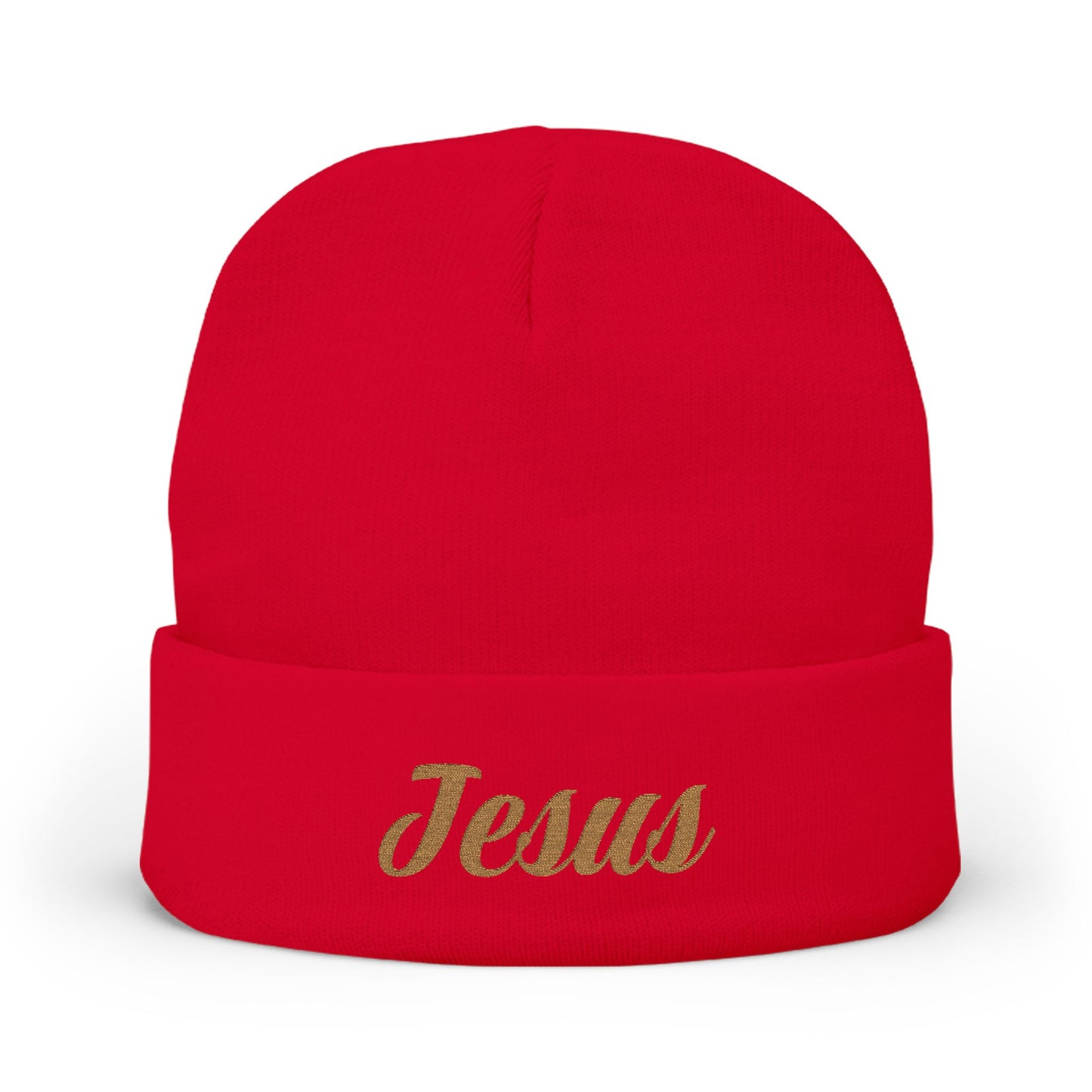 Jesus Embroidered Beanie