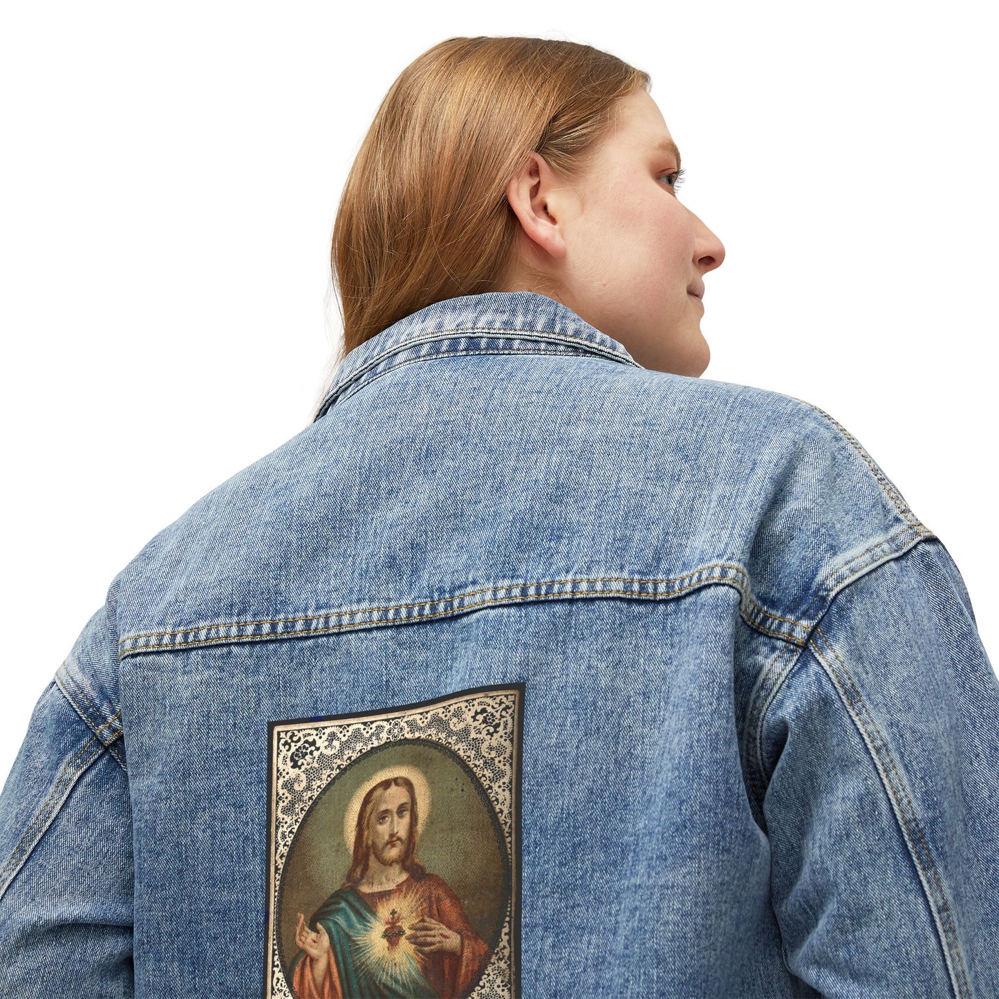 Denim Jacket Sacro Cuore di Gesú