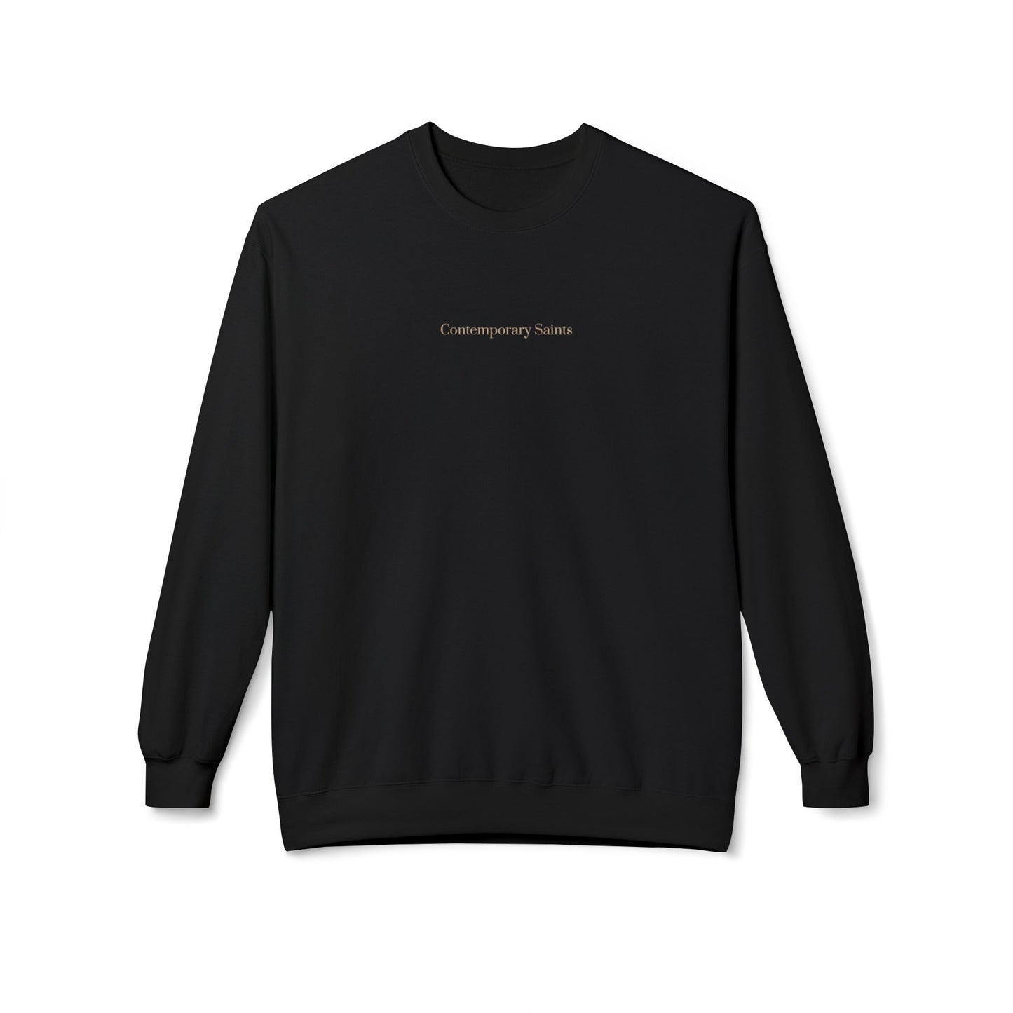 Minimalist Contemporary Saints Logo Sweatshirt