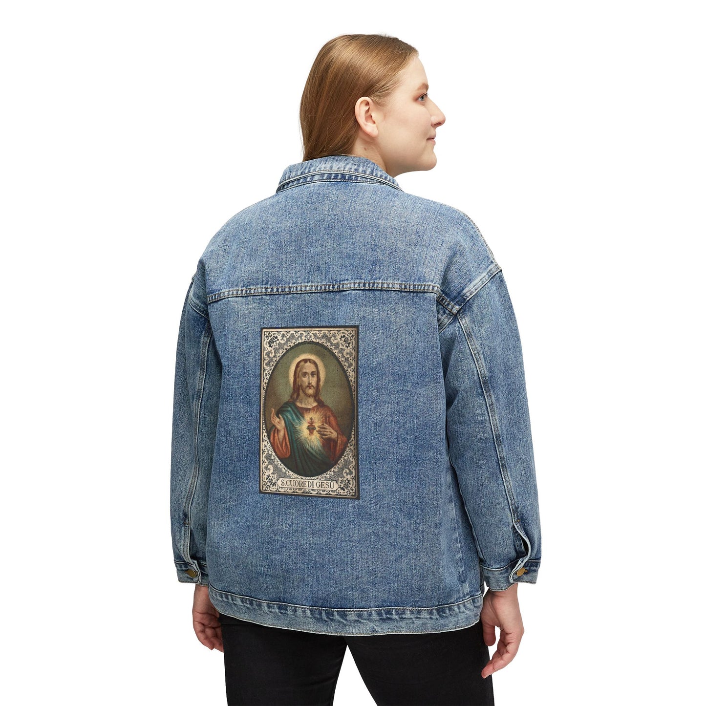 Denim Jacket Sacro Cuore di Gesú