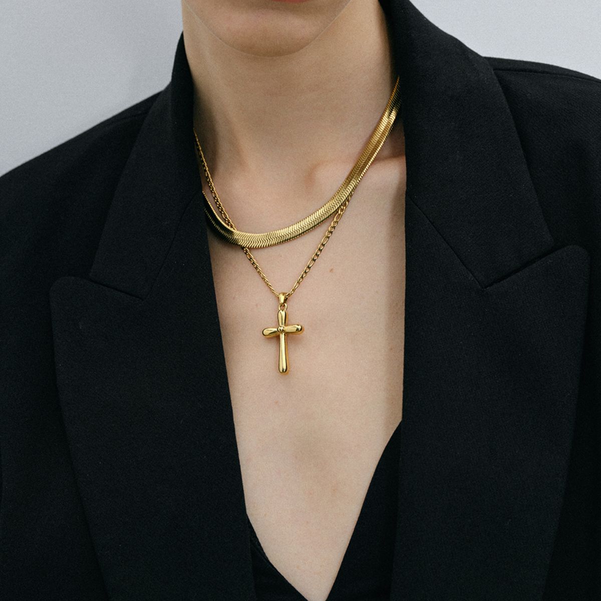 Cross Chain Necklace