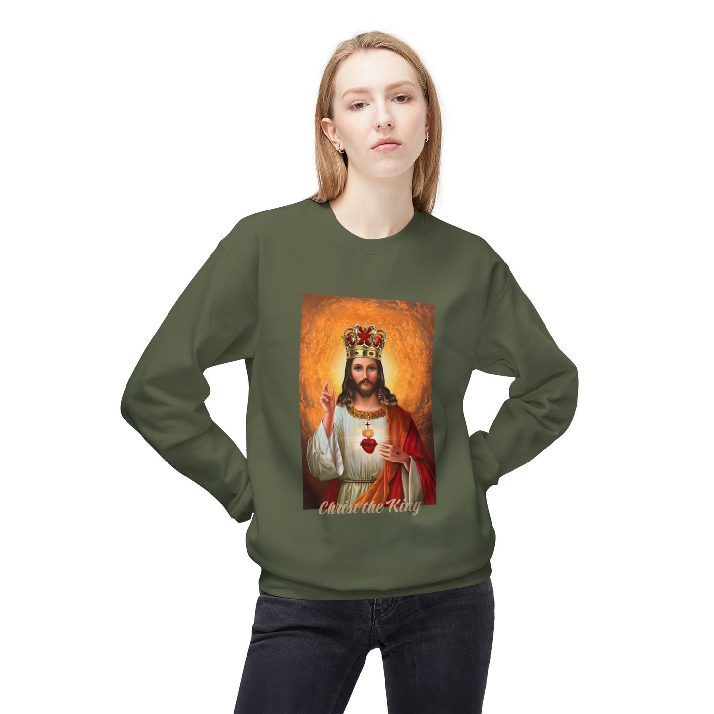 Jesus Sacred Heart Sweatshirt