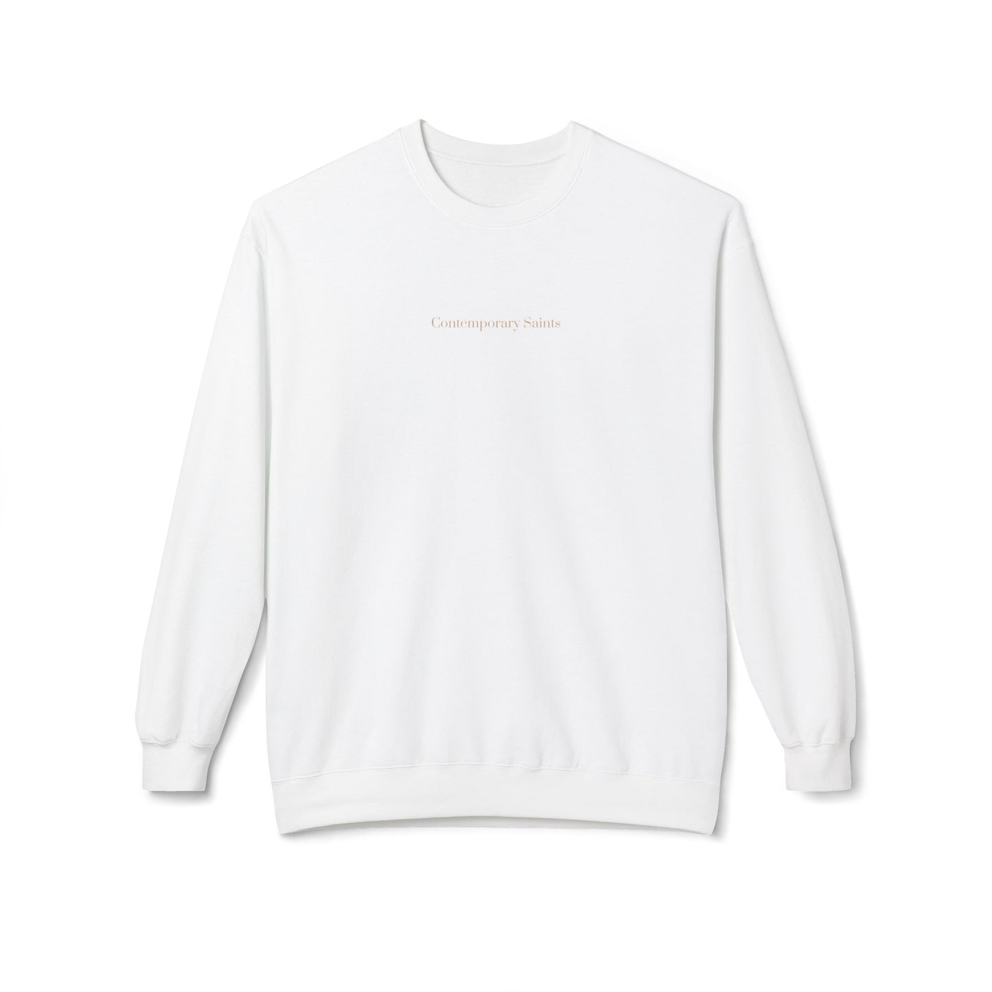 Minimalist Contemporary Saints Logo Sweatshirt