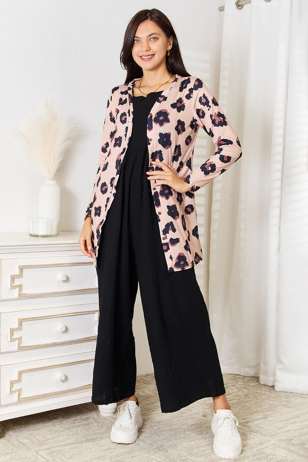 Print Cardigan