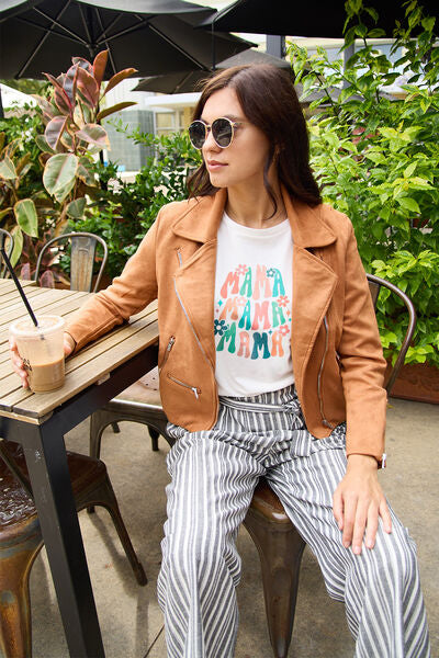 MAMA Round Neck T-Shirt