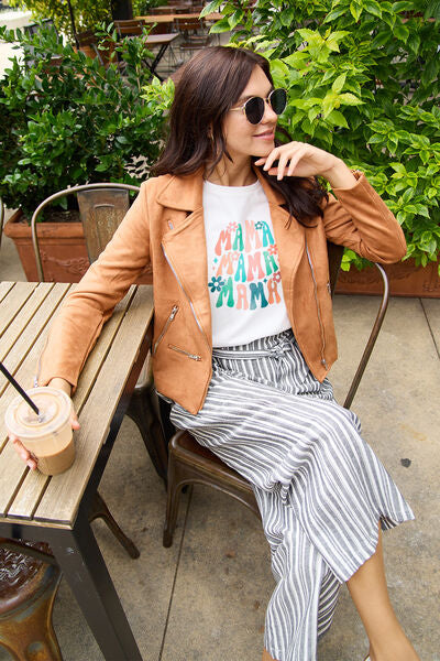 MAMA Round Neck T-Shirt