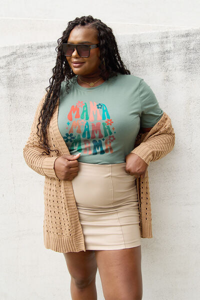 MAMA Round Neck T-Shirt