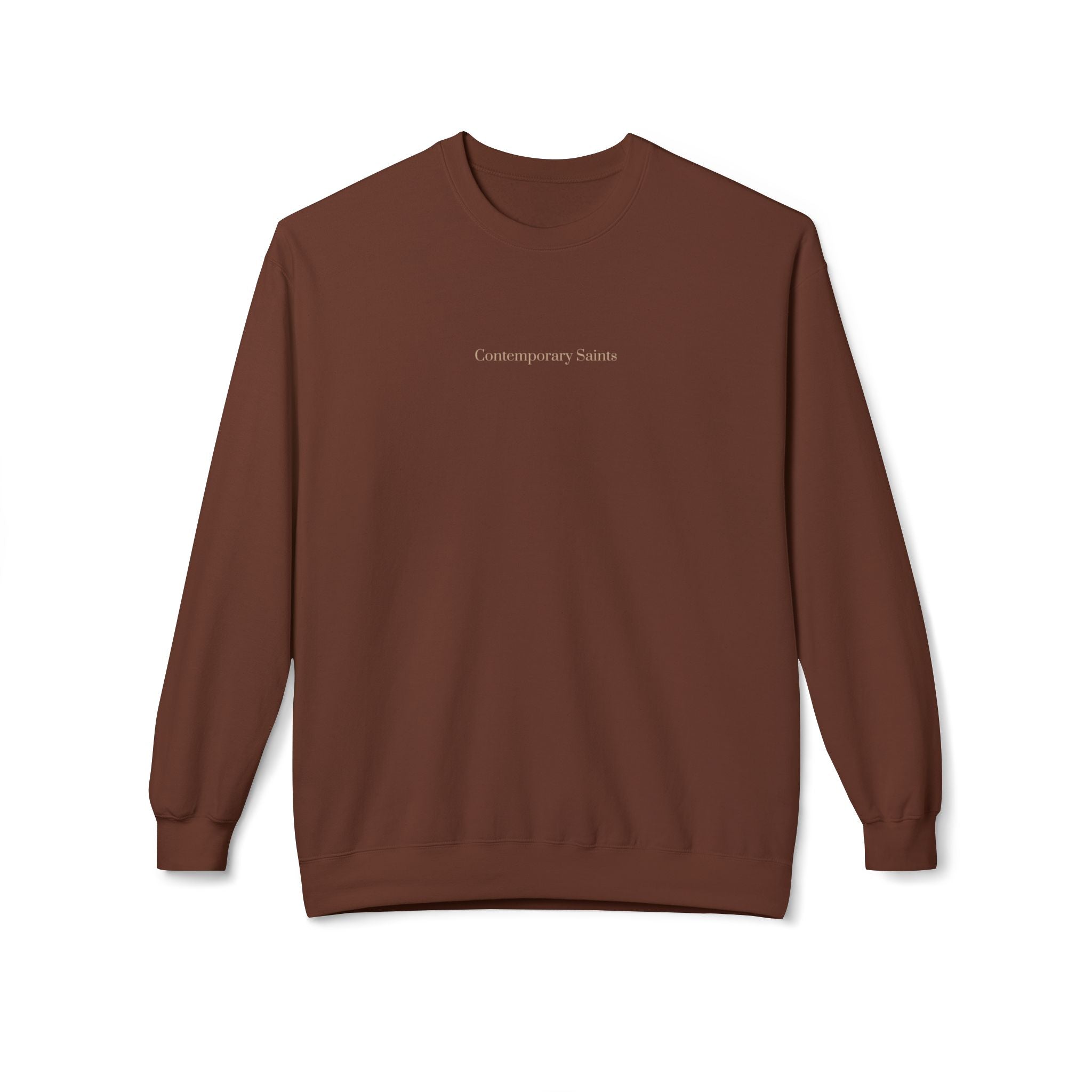Minimalist Contemporary Saints Logo Sweatshirt