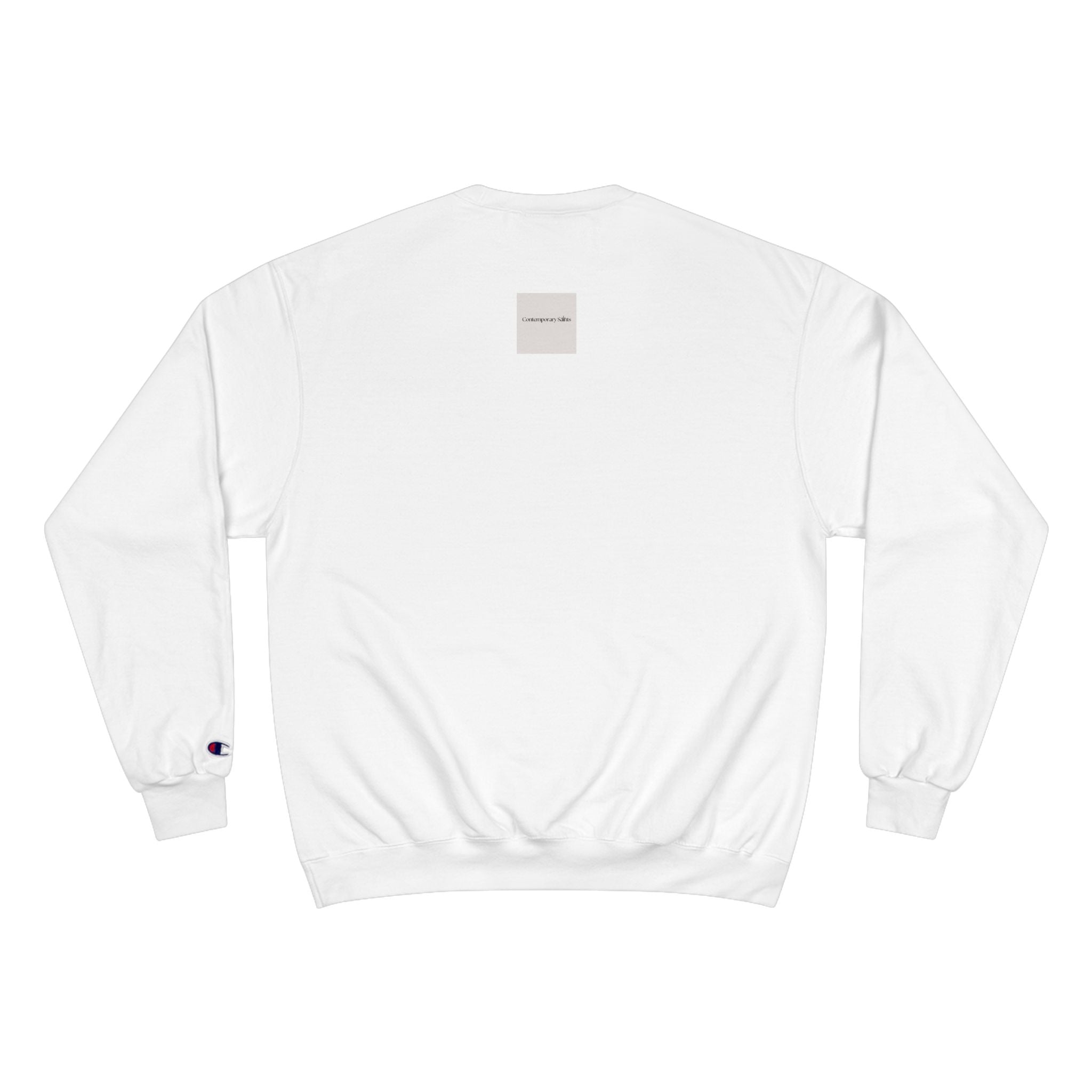 Champion Sweatshirt with Contemporary Saints Logo