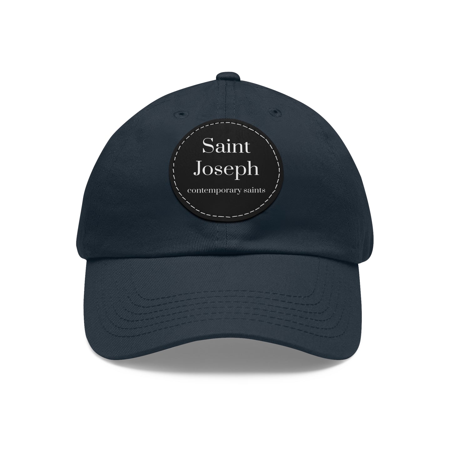 Saint Joseph Leather Patch Hat