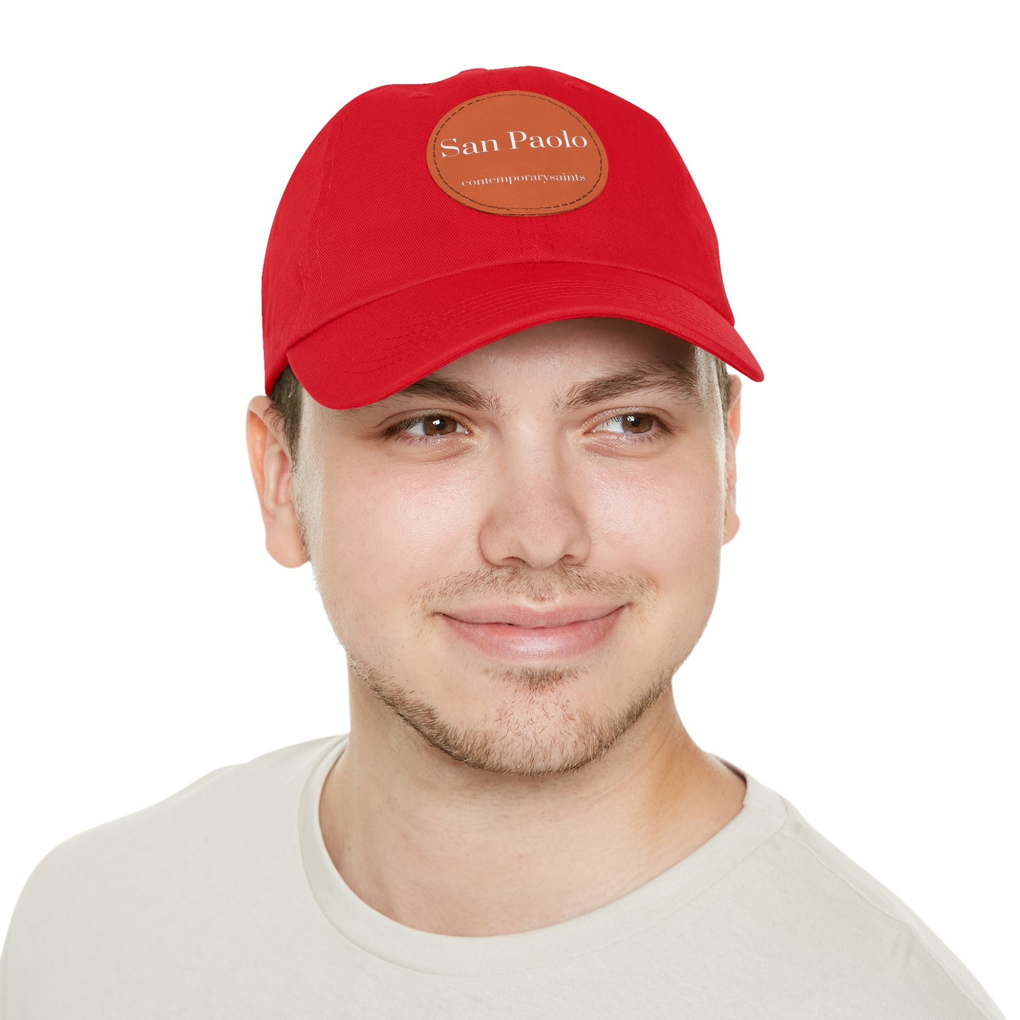 Sombrero con parche de cuero de San Paolo