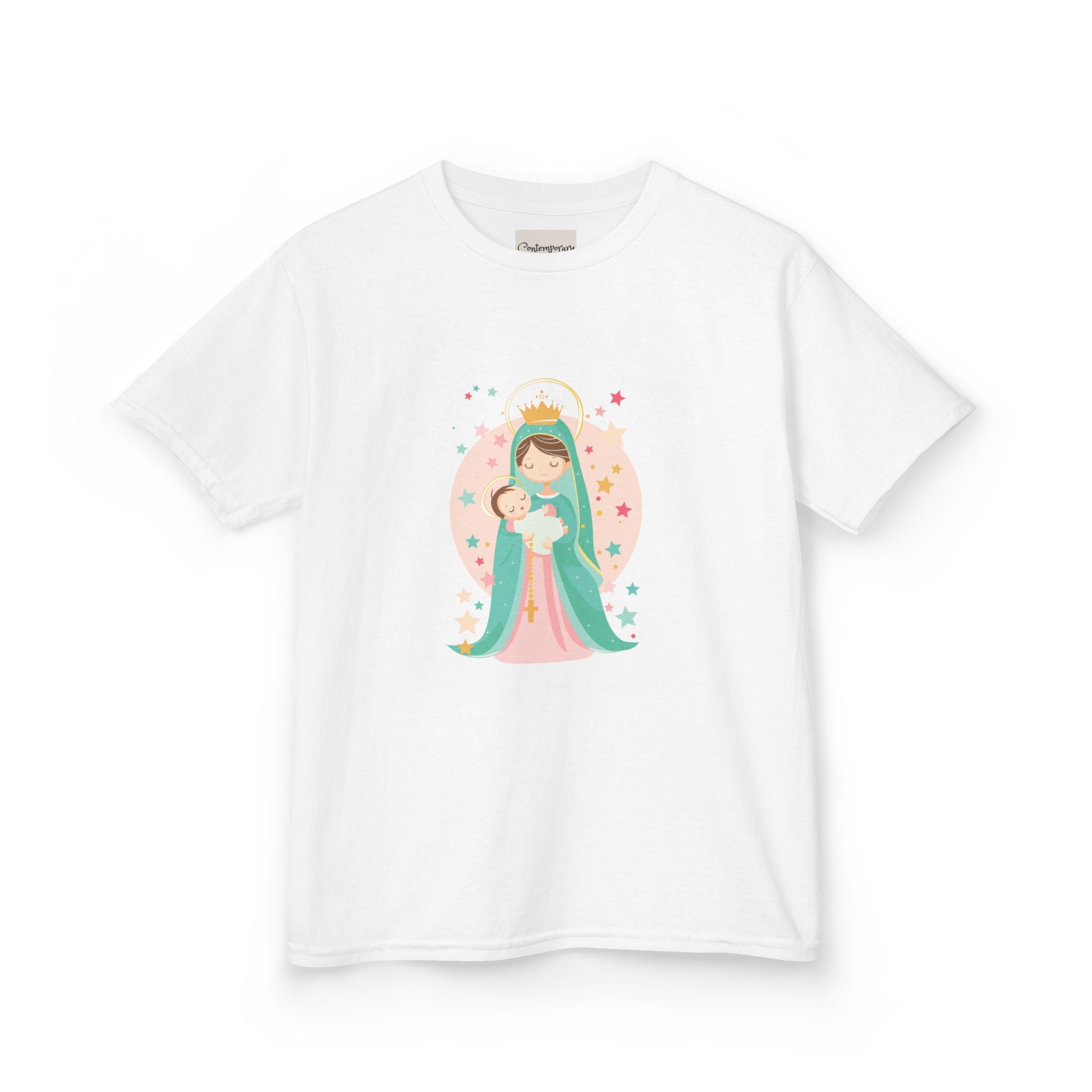 Virgen de Guadalupe Illustration Children’s Shirt