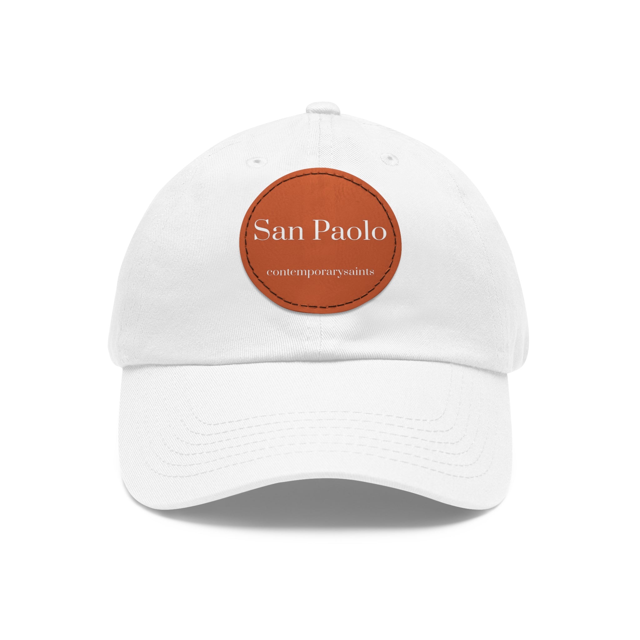 Sombrero con parche de cuero de San Paolo