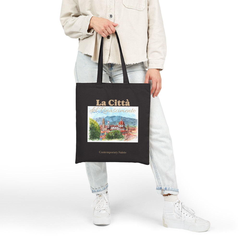 Bolsa de mano con paisaje de Florencia