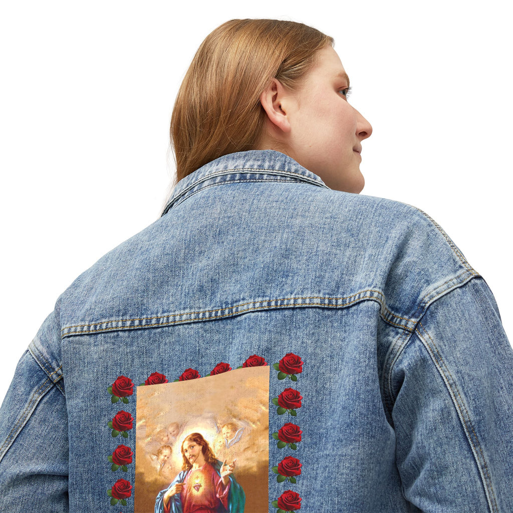 Sacred Heart Denim Jacket