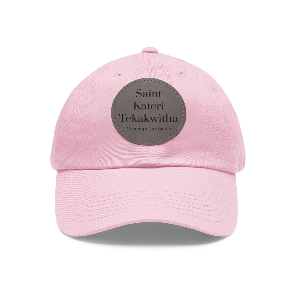 Sombrero con parche de cuero de Saint Kateri