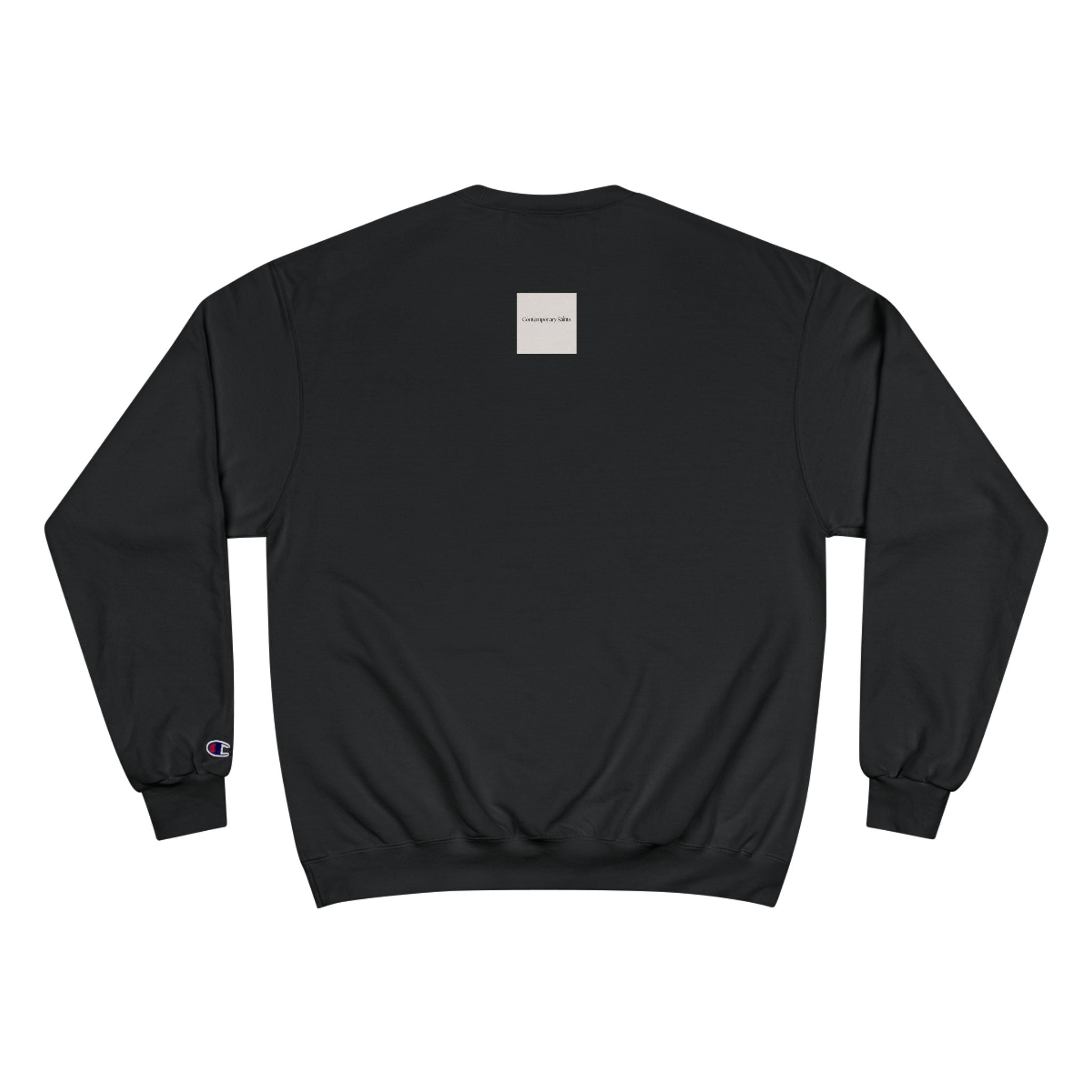 Champion Sweatshirt with Contemporary Saints Logo