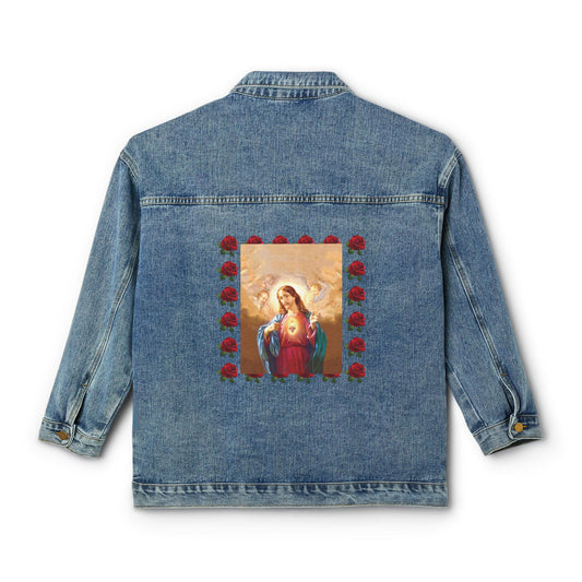 Sacred Heart Denim Jacket