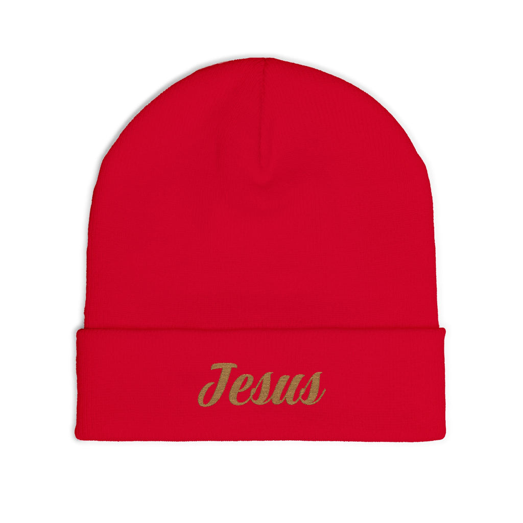 Jesus Embroidered Beanie