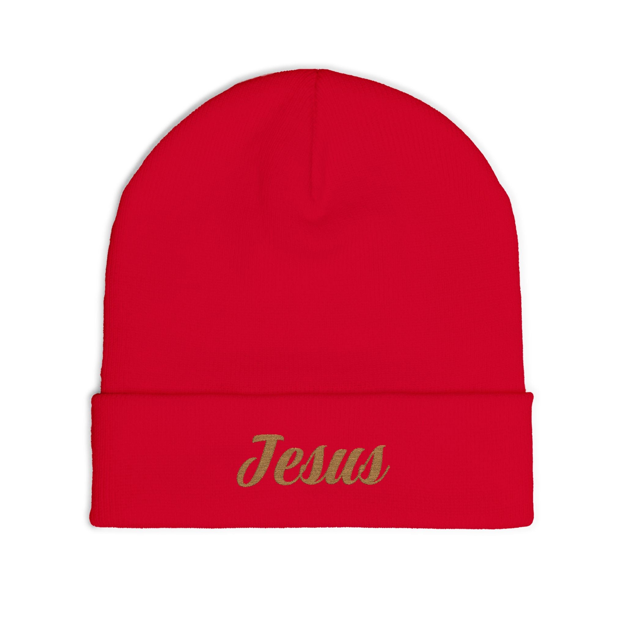 Jesus Embroidered Beanie