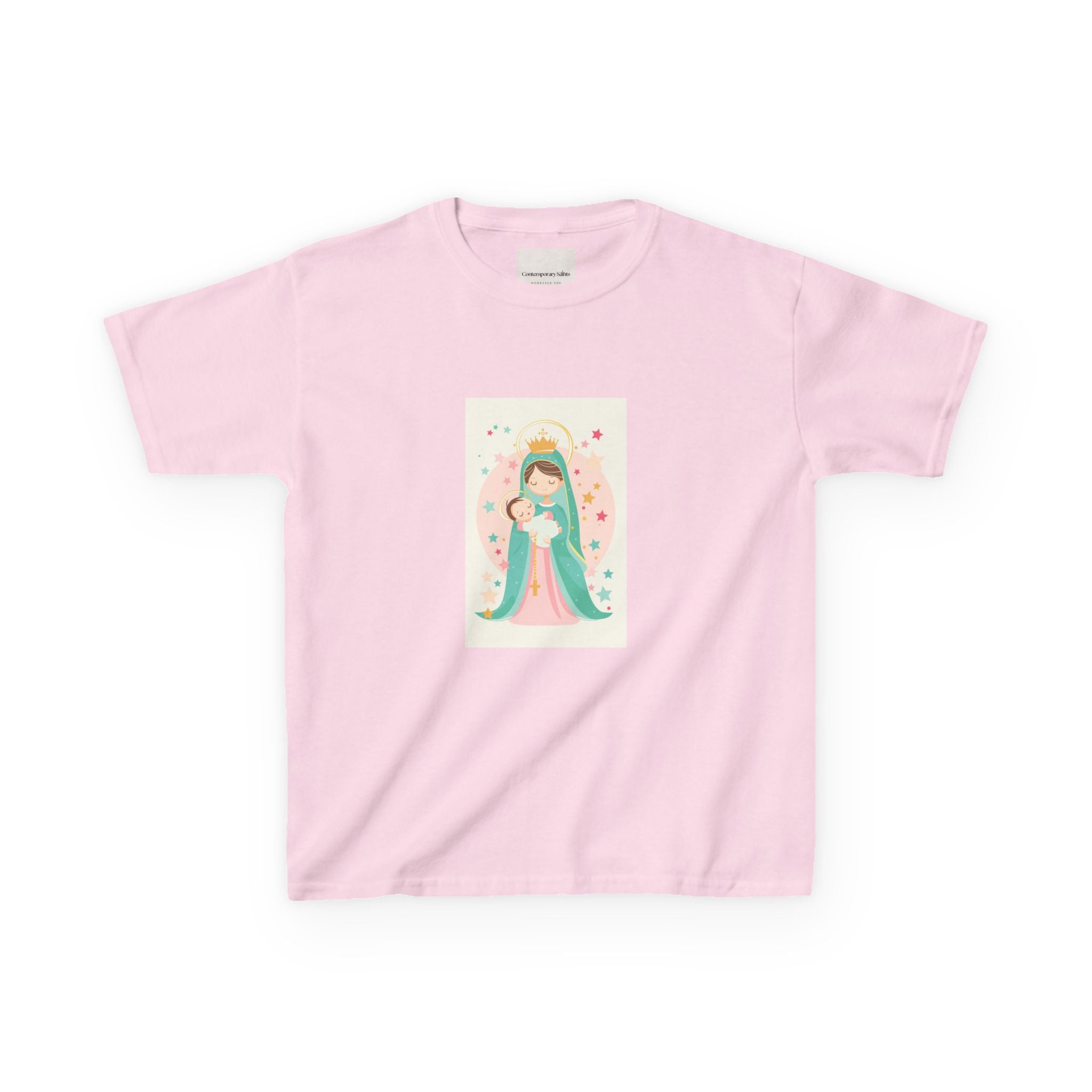 Virgen de Guadalupe Illustration Children’s Shirt