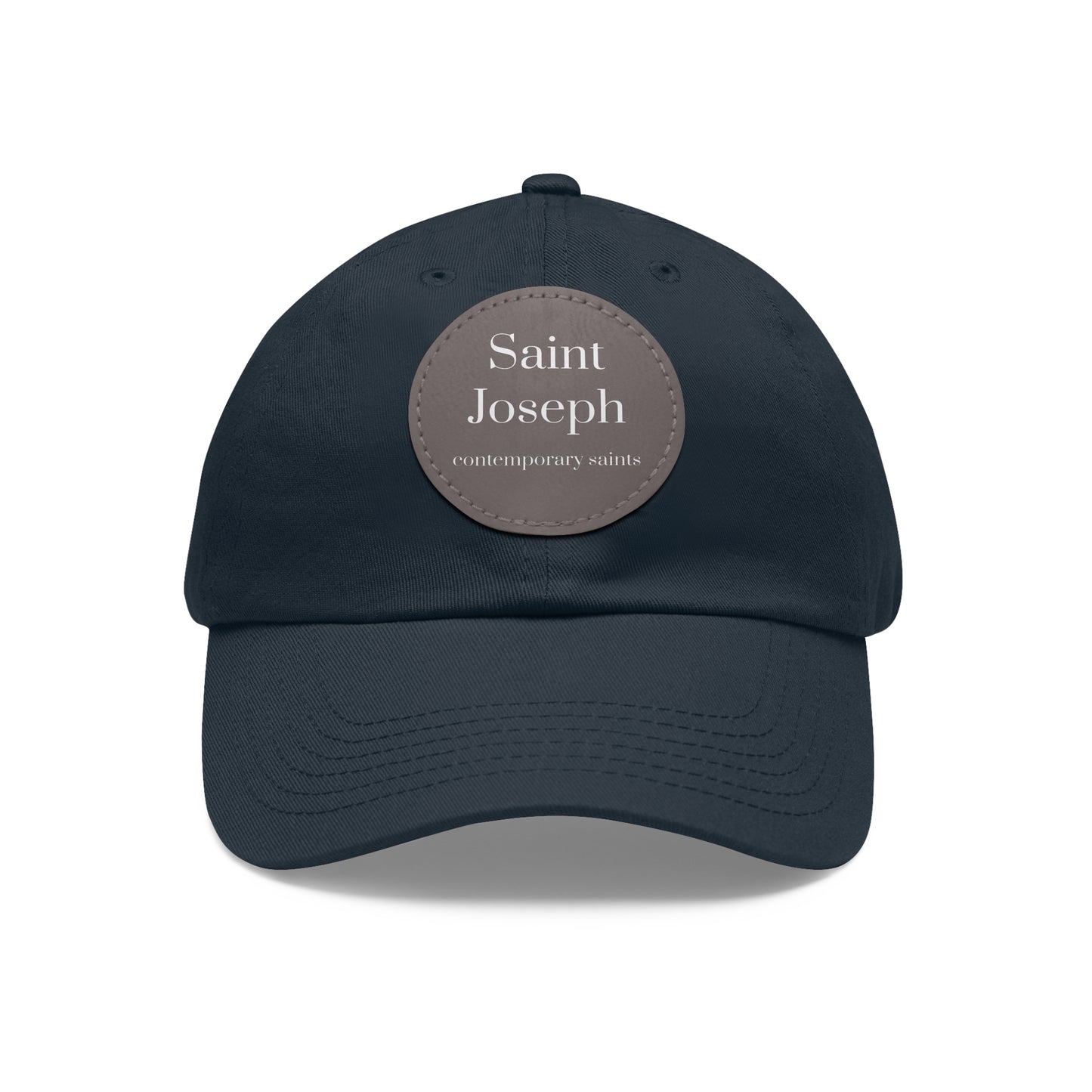 Saint Joseph Leather Patch Hat