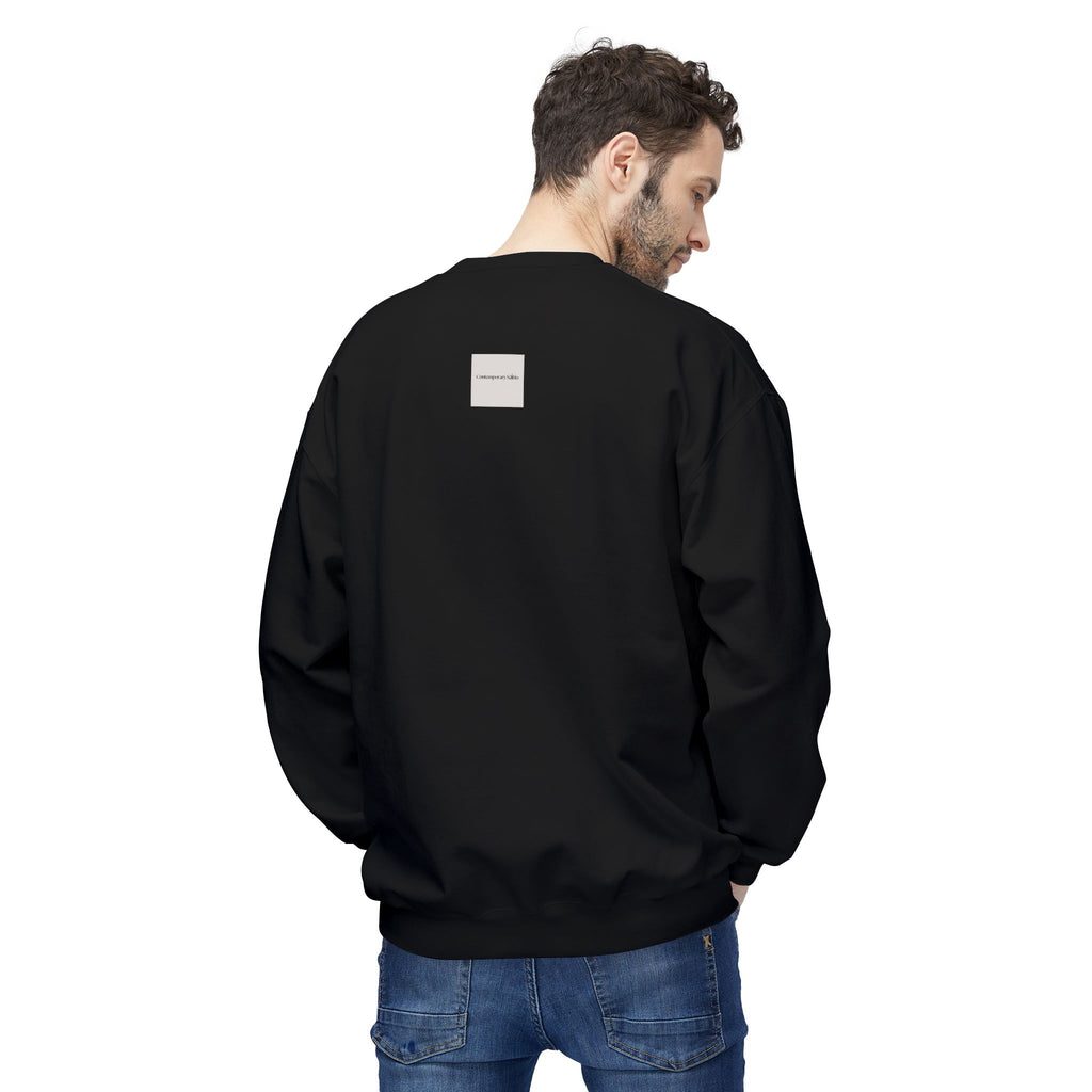 Minimalist Contemporary Saints Logo Sweatshirt