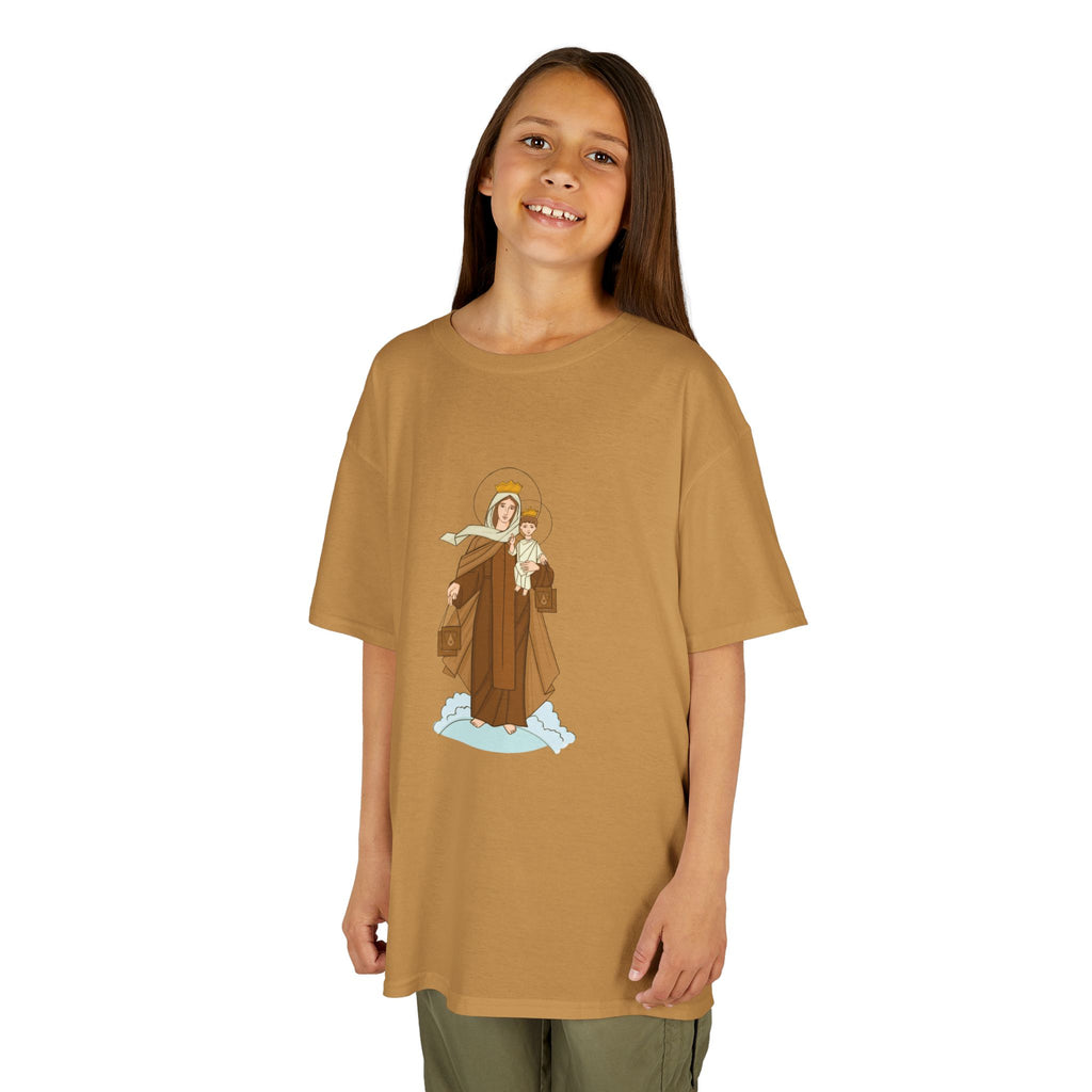 Camiseta infantil de la Señora del Carmelo