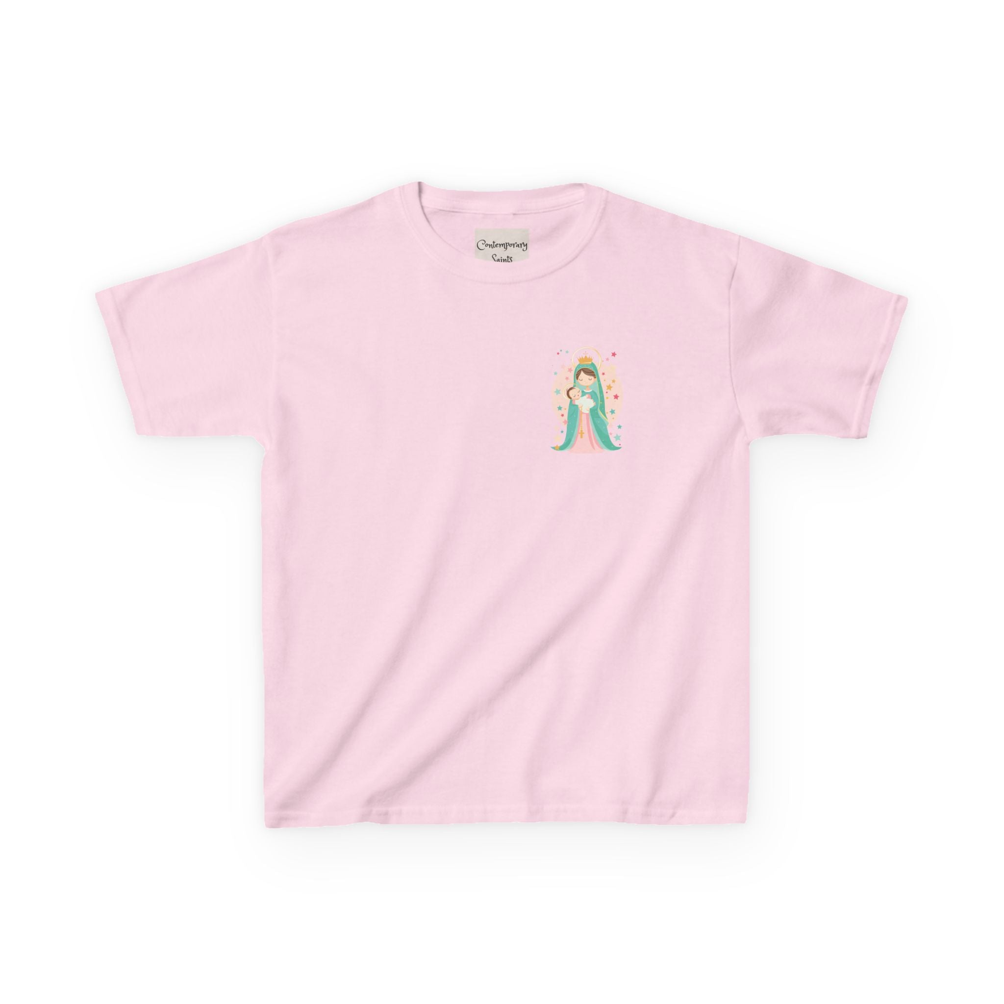 Virgen de Guadalupe Small Illustration Children’s Shirt
