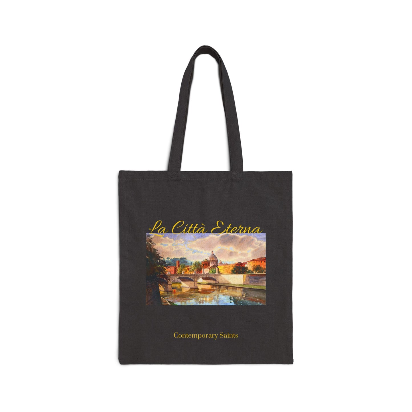Bolsa de mano con paisaje de Roma