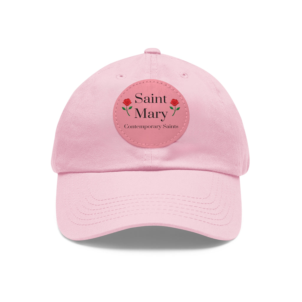 Sombrero con parche de cuero de Santa María