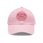 Sombrero con parche de cuero de Santa María