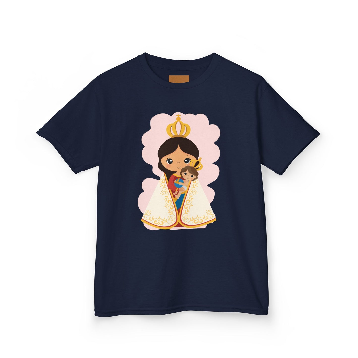 Camiseta infantil de María y Jesús de Nazaret