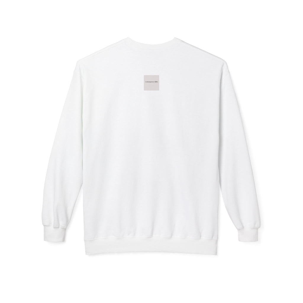 Minimalist Contemporary Saints Logo Sweatshirt