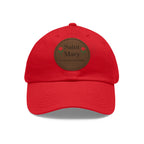 Sombrero con parche de cuero de Santa María