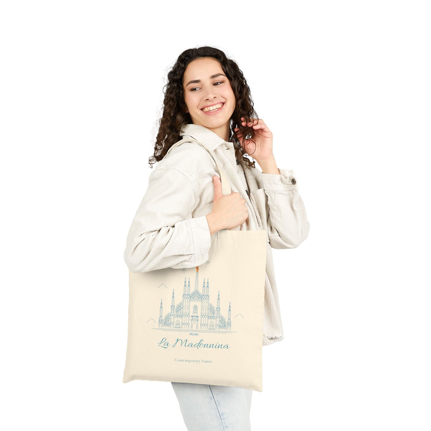La Madonnina Milan Cathedral Canvas Tote