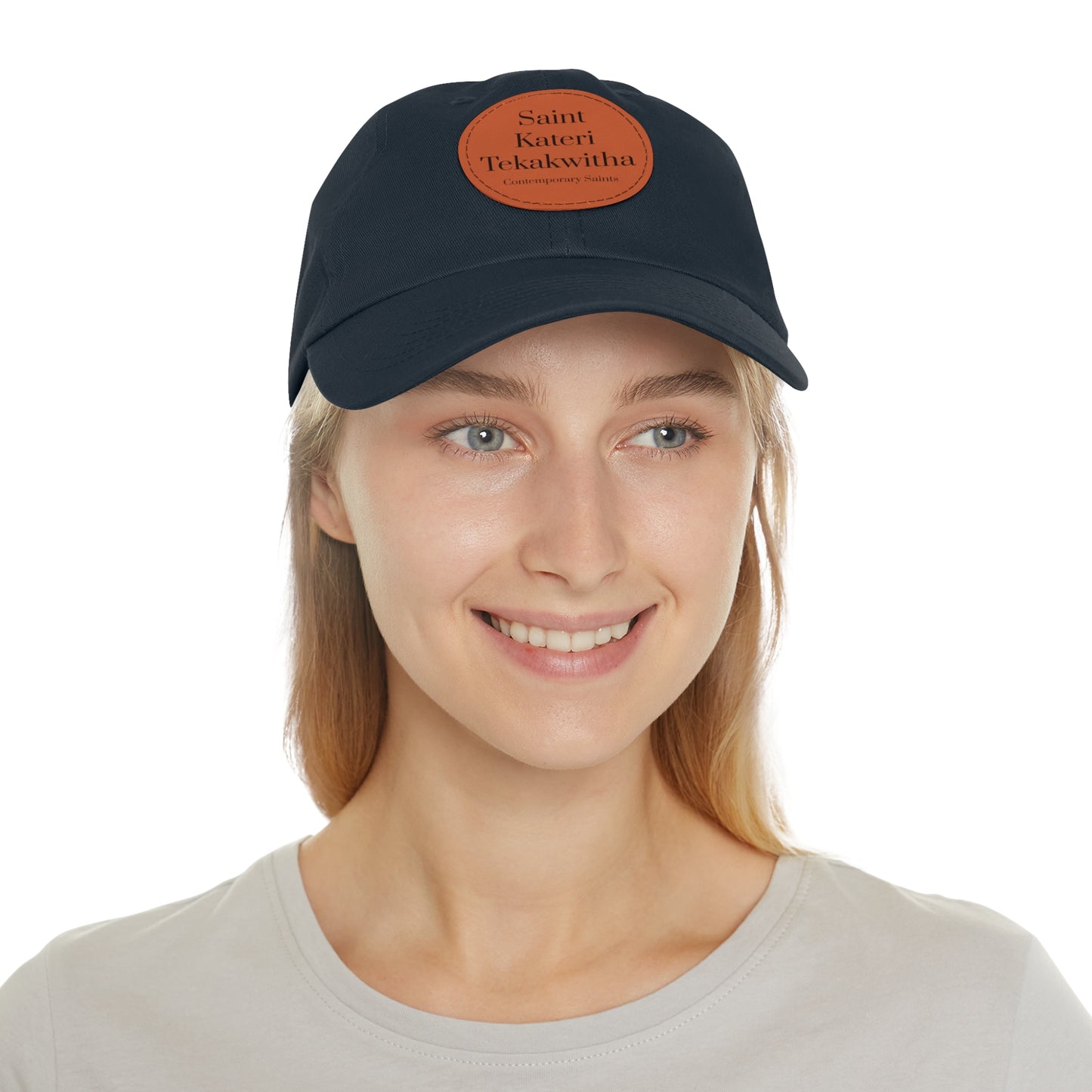 Saint Kateri Leather Patch Hat