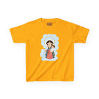 Camiseta infantil animada de Jesús y María