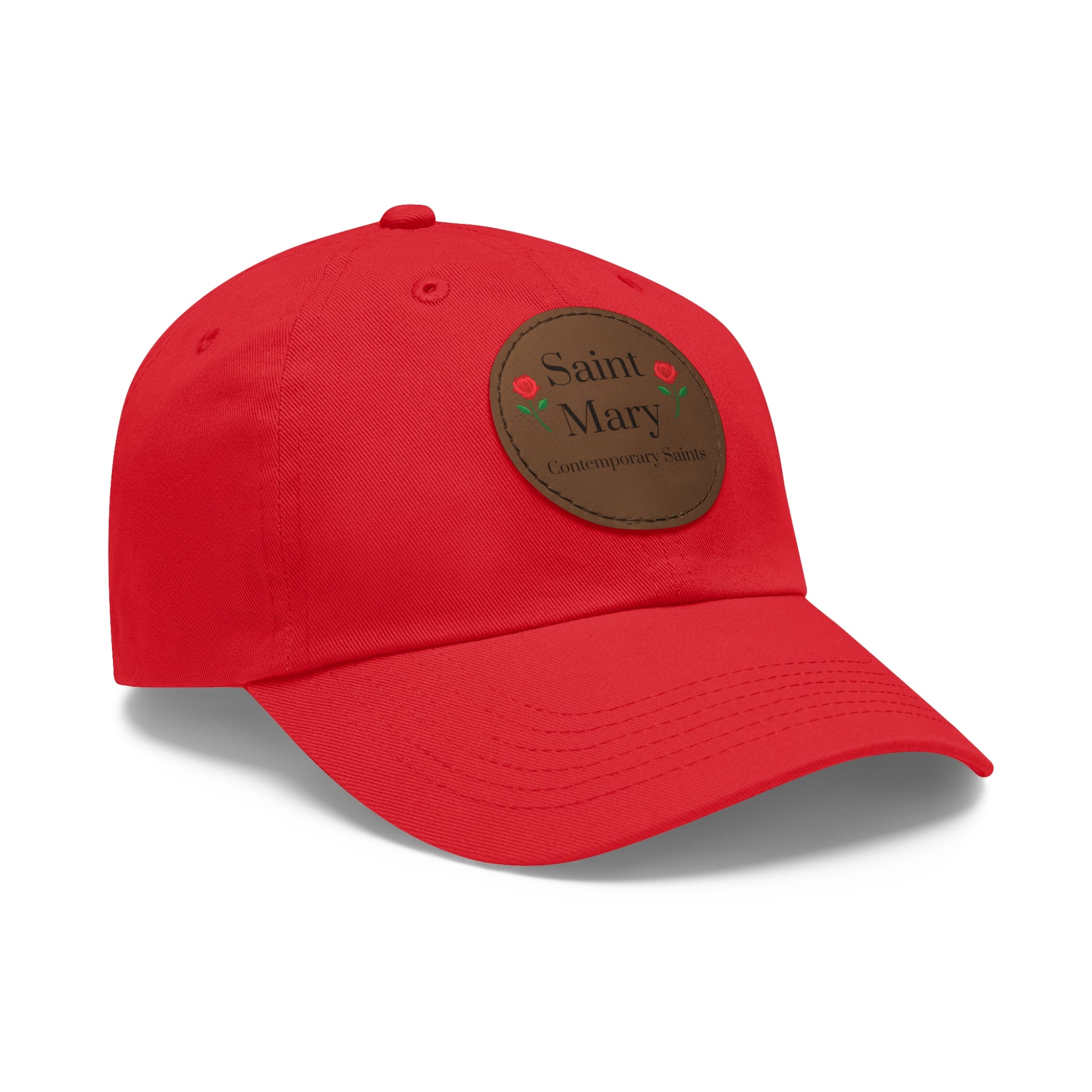 Sombrero con parche de cuero de Santa María