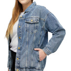 Sacred Heart Denim Jacket