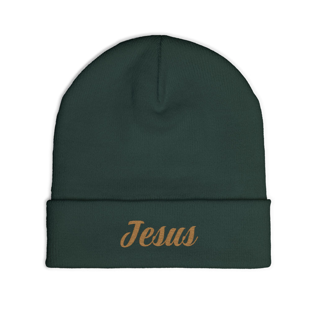 Jesus Embroidered Beanie