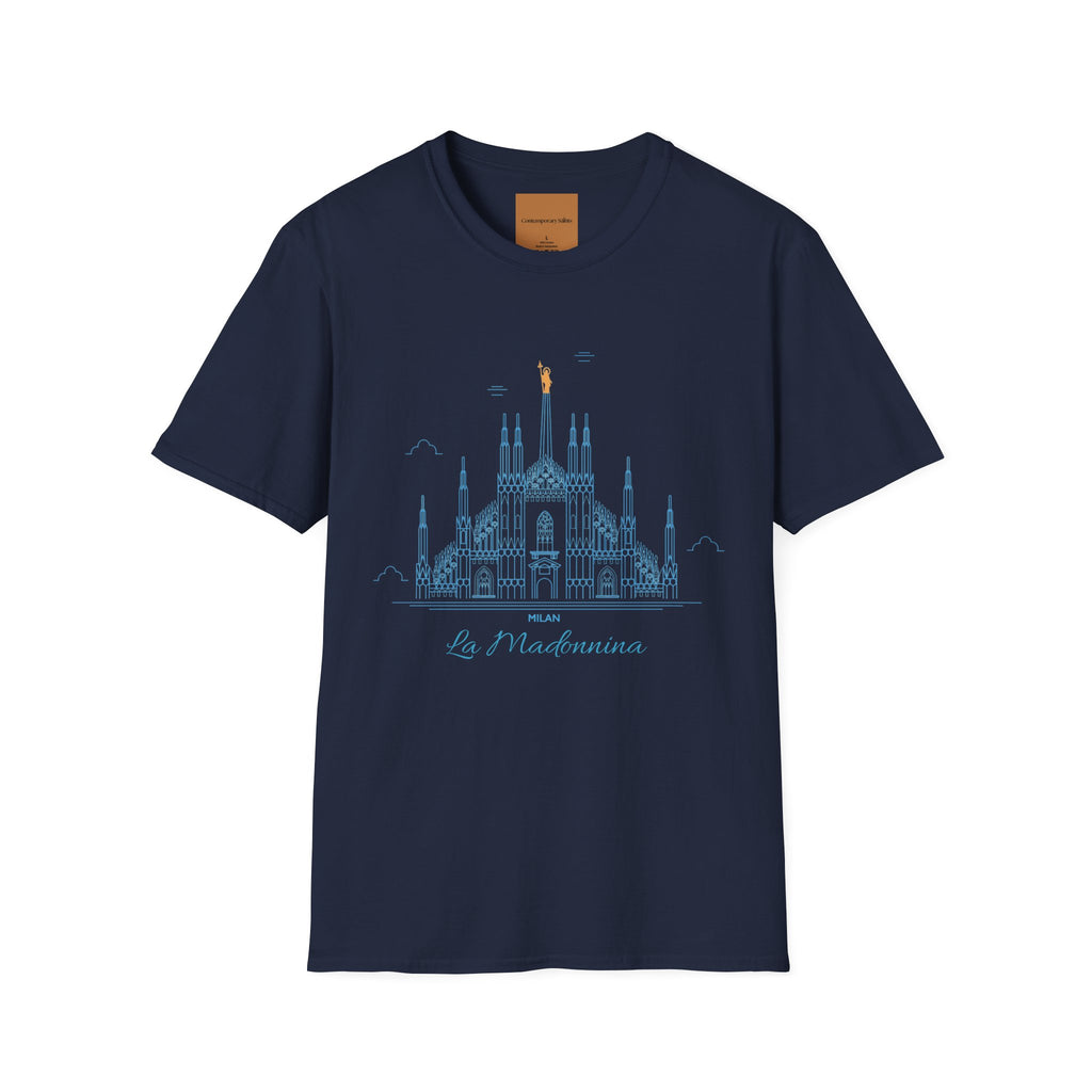 Camiseta con diseño de La Madonnina de Milán