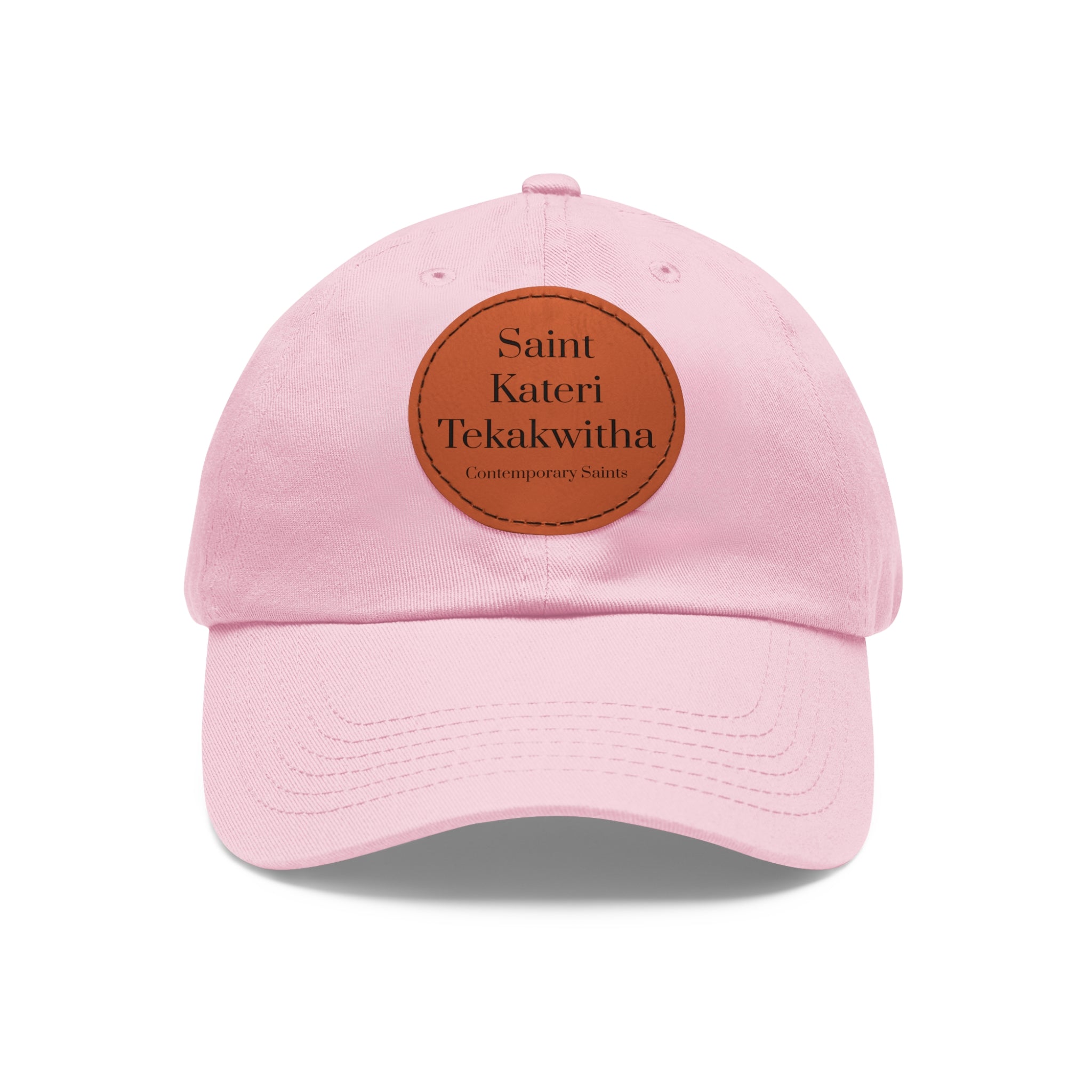 Sombrero con parche de cuero de Saint Kateri