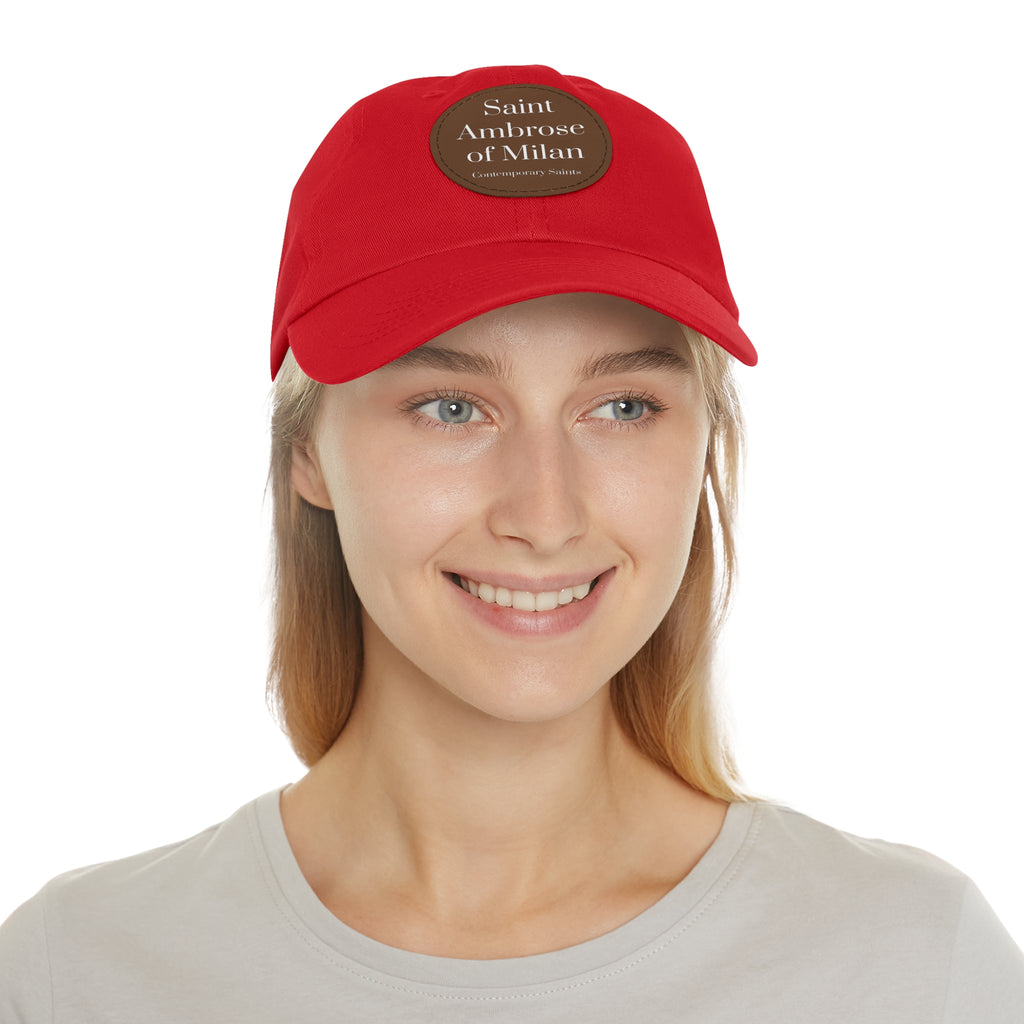 Sombrero con parche de cuero de San Ambrosio